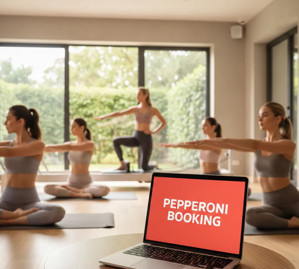 Pilates studio využívající software Pepperoni Booking
